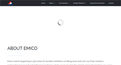 Desktop Screenshot of emico.com.my